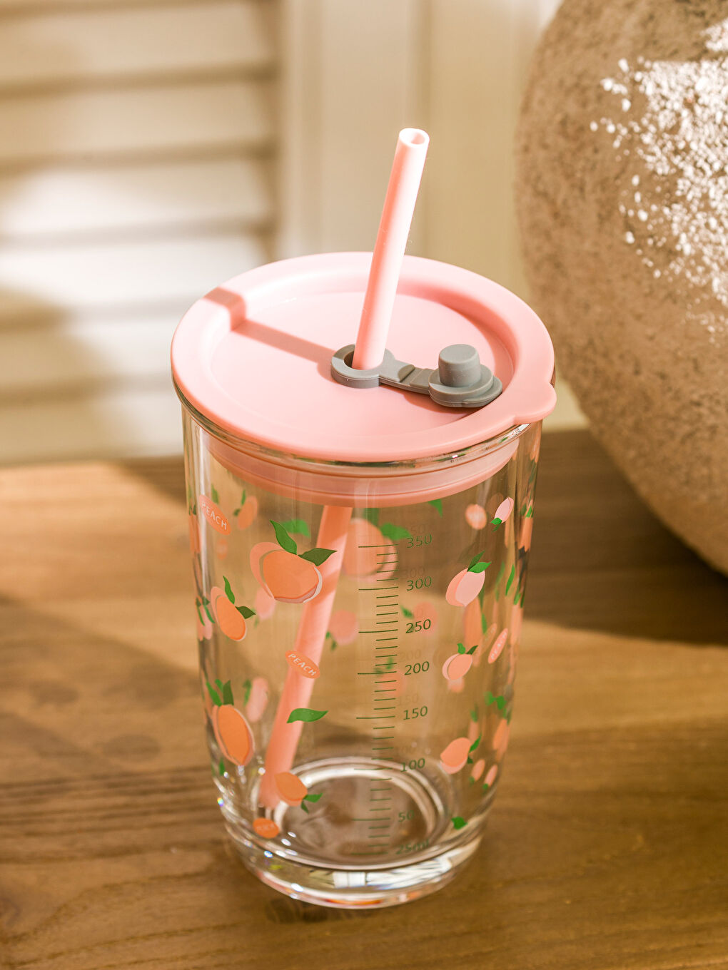 Printed Glass with Straw 350 ml -S5G983Z8-M0T