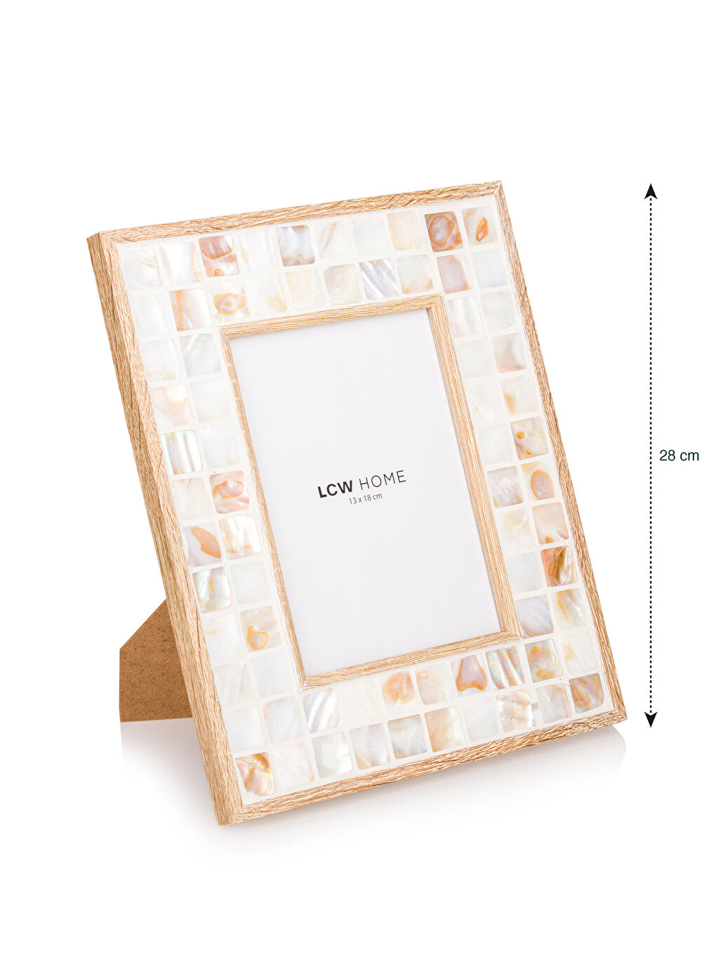 LCW HOME Dekorativni stojeći ram za fotografije 28 cm -S5GA90Z8-F9C