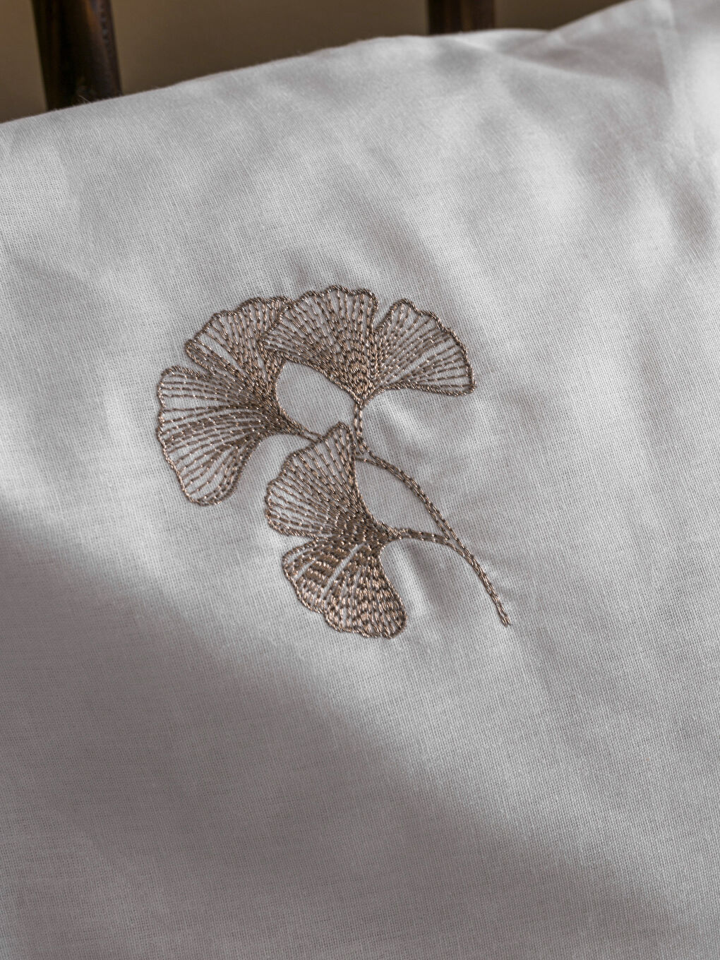 Flower Embroidered Cotton Pillowcase Set (2 Pcs) 50X70 Cm -S5GC53Z8-J5E