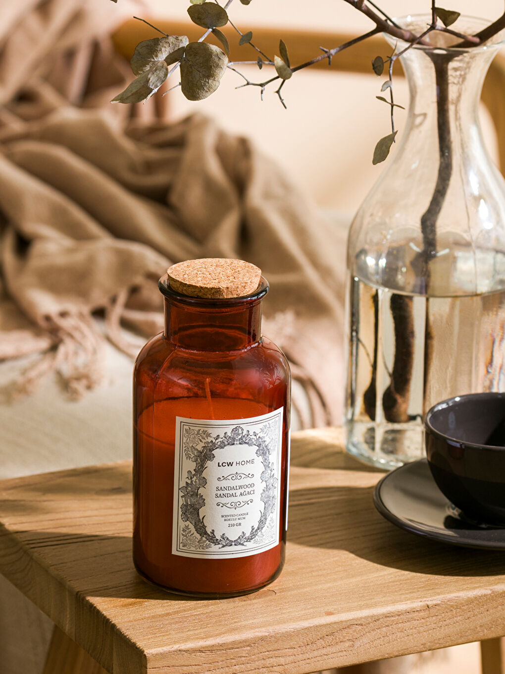 Karışık Dekoratif Camlı Kokulu Mum-2