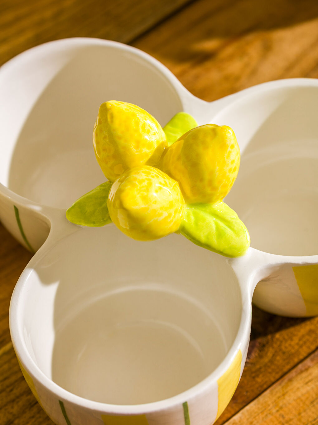 Karışık Limon Figürlü Seramik Çerezlik 19 cm-2