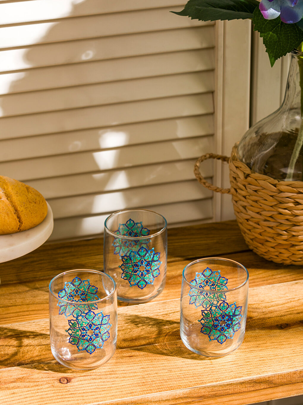 Printed Glass Set 3-pack 280 ml-1