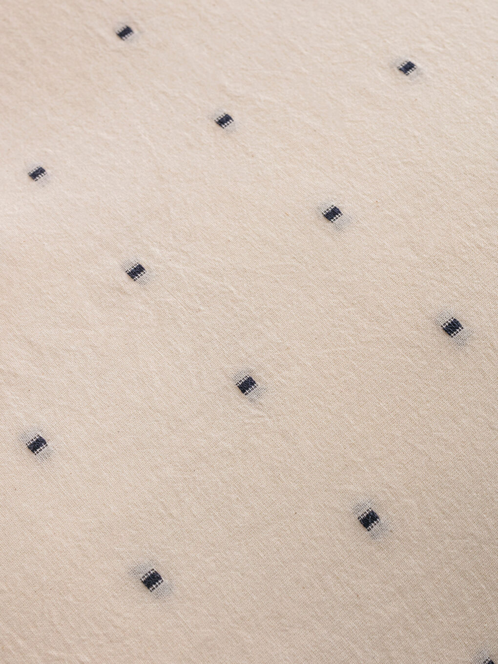 რაფლის დეტალებით ბამბის ორმაგი დუვეტის საფარის ნაკრები-4