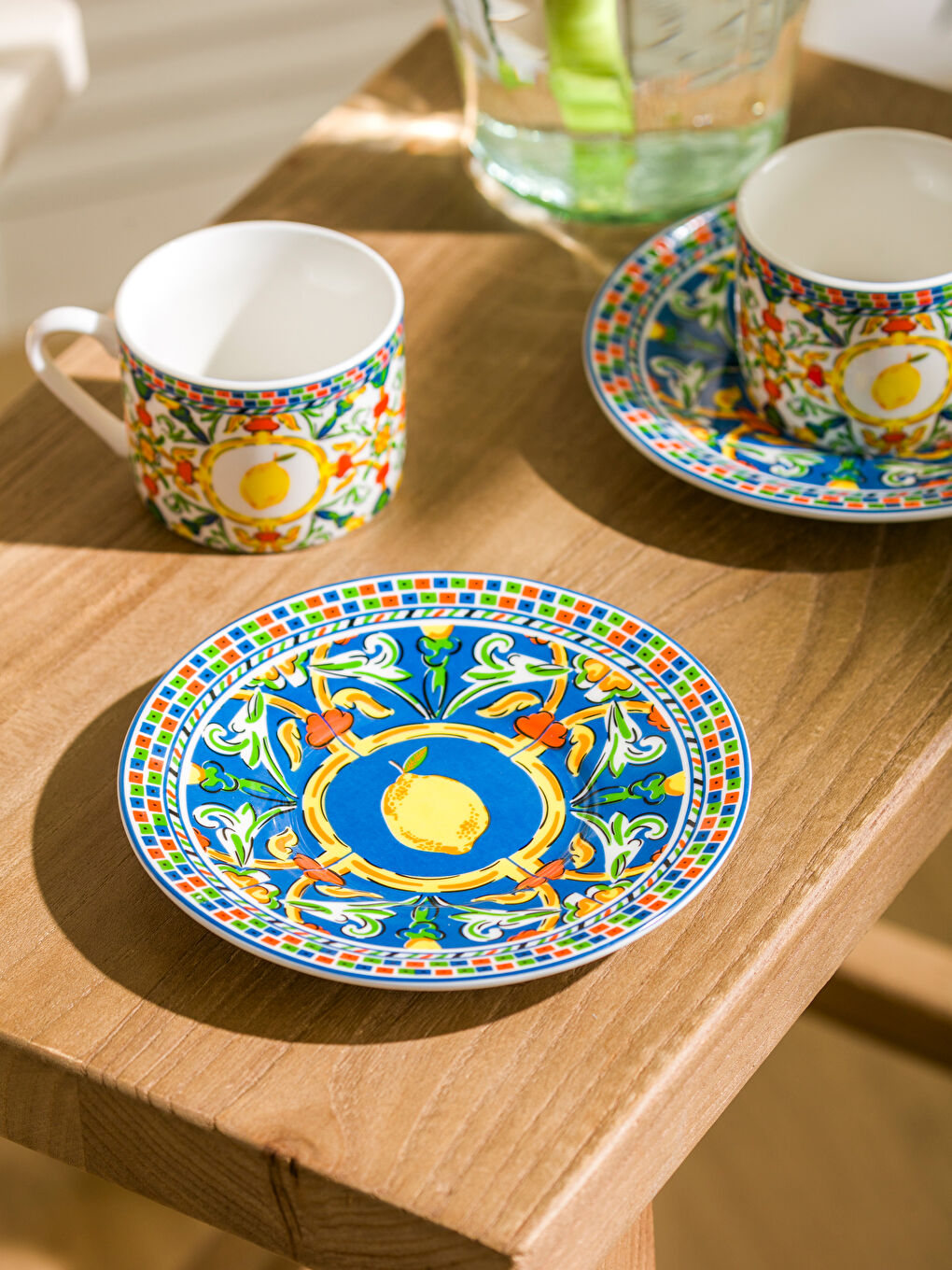 LCW HOME Karişik Baskılı 2 Kişilik Porselen Kahve Fincan Takımı 90 ml - 2