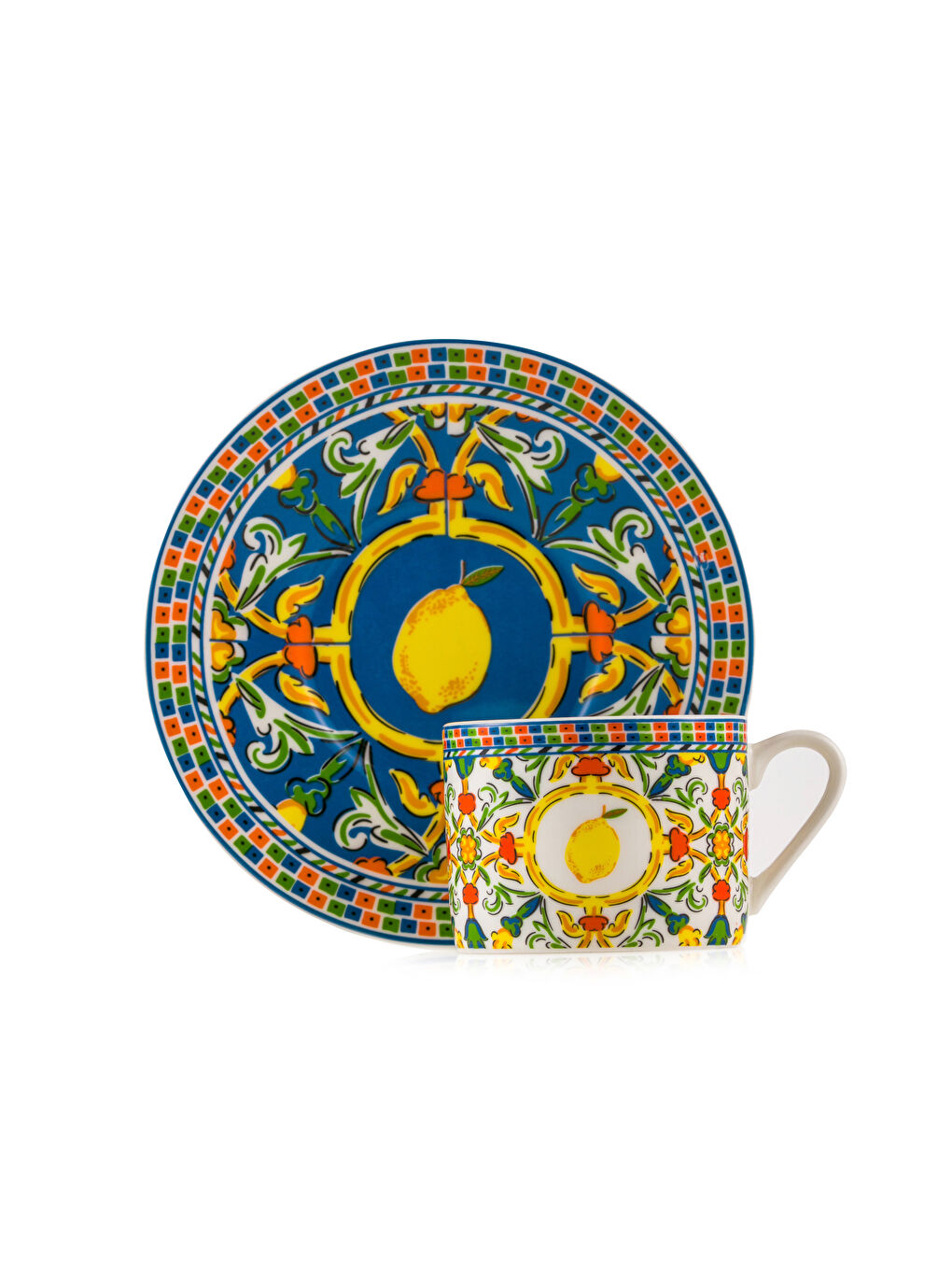 LCW HOME Karişik Baskılı 2 Kişilik Porselen Kahve Fincan Takımı 90 ml - 4