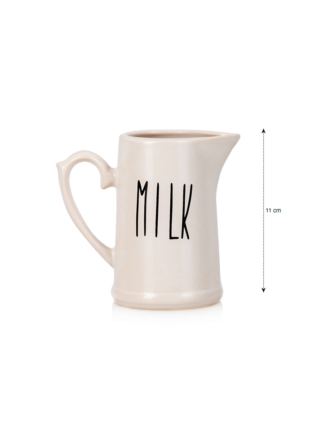 Siyah Baskılı Seramik Sütlük-3