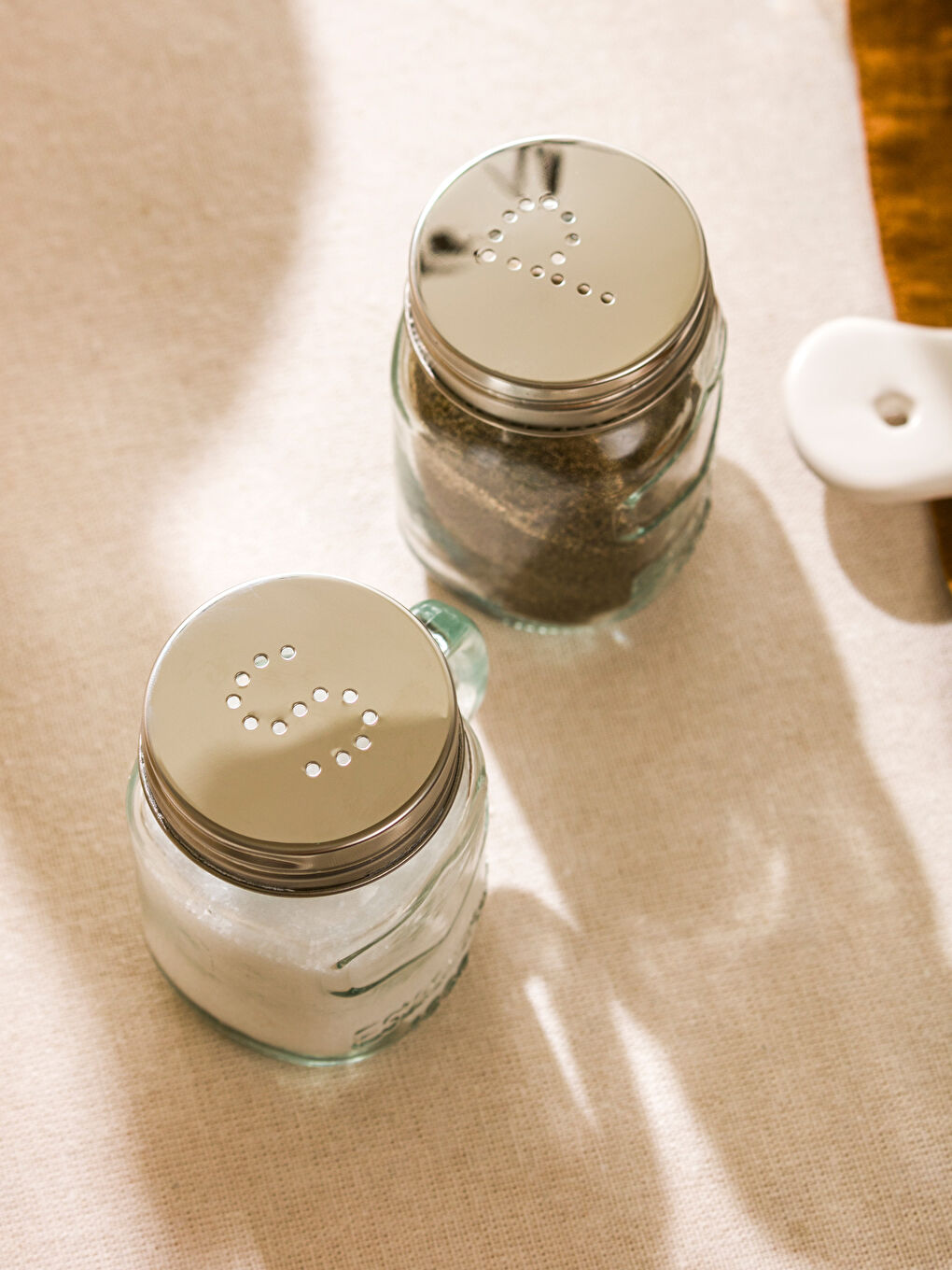 Metal Lid Glass Salt and Pepper Mill 1200 ml -S5H349Z8-Q57