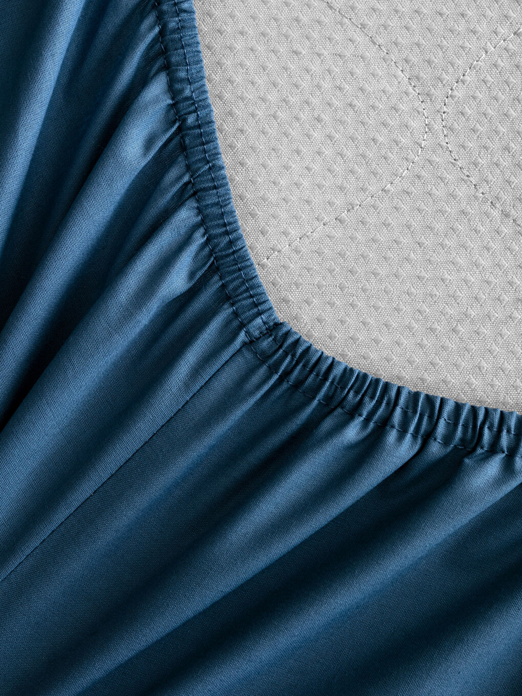 Cotton Double Bed Fitted Sheet -S5H715Z8-R2E