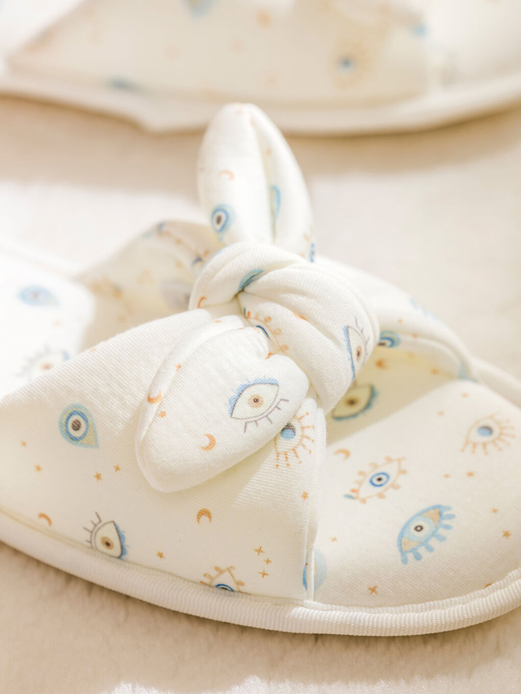 Bow Detailed Women's Home Slippers -S5HC74Z8-F9C