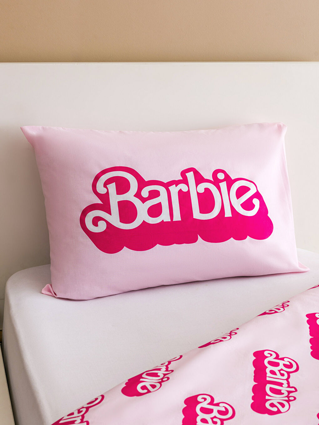 LCW HOME Pembe Barbie Baskılı Çocuk Nevresim Seti - 2