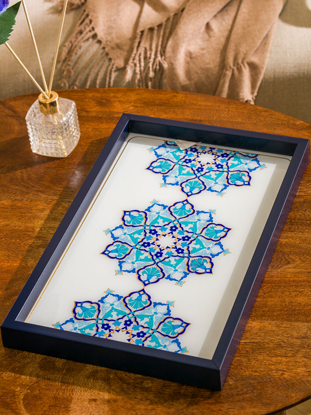 Printed Decorative Tray 24x39 cm-1