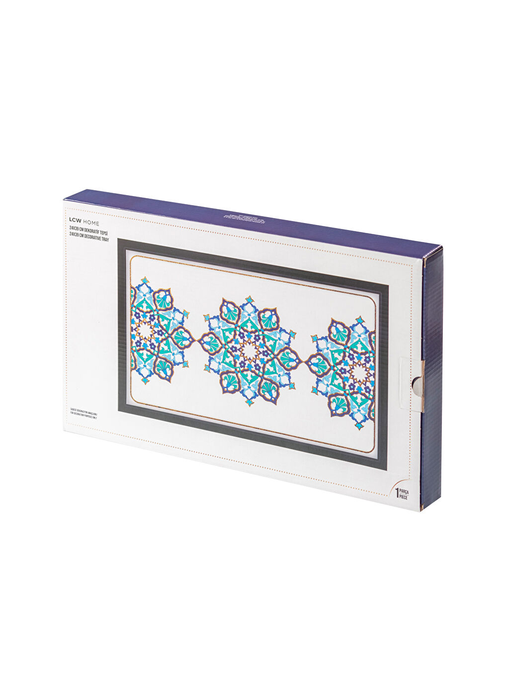Printed Decorative Tray 24x39 cm-3