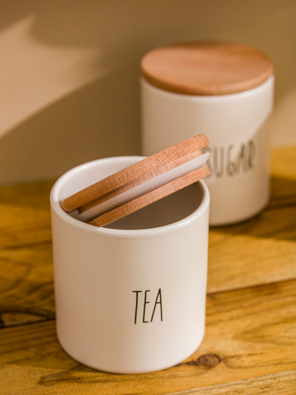 Karışık Baskılı Seramik Saklama Kabı Seti 3'lü-2