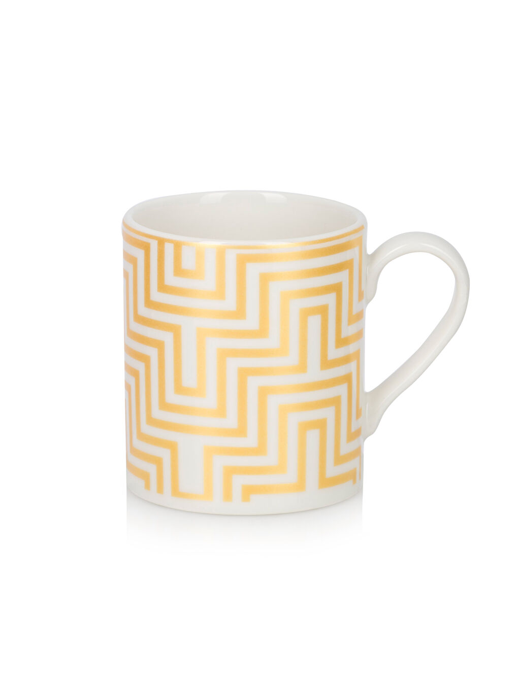LCW HOME Sari Çizgi Baskılı Seramik Kupa 290 ml - 4