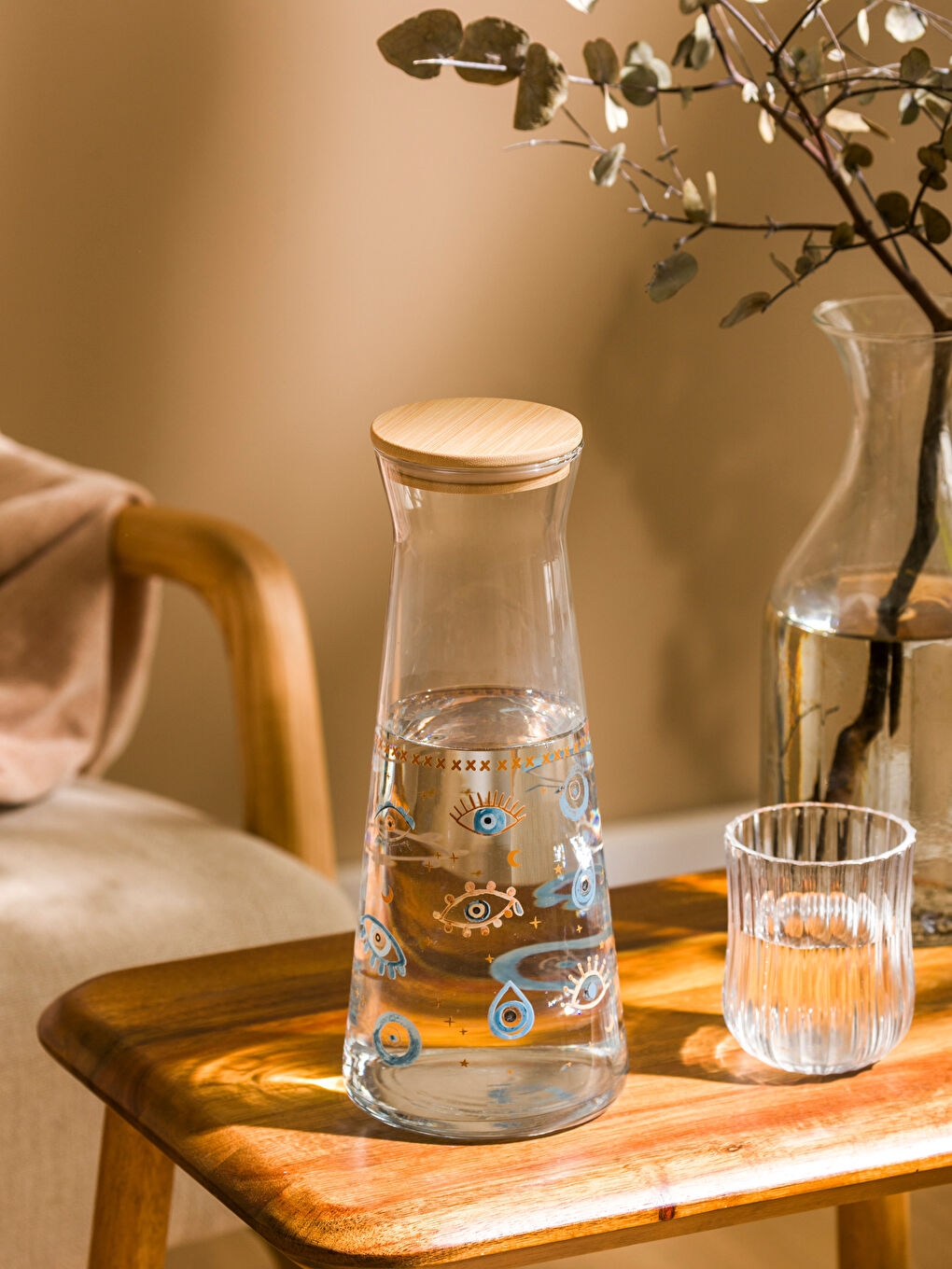 Eye Print Bedside Pitcher 1100 ml -S5HF98Z8-F9C