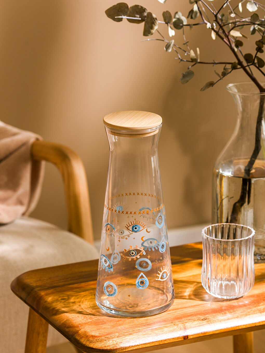 Eye Print Bedside Pitcher 1100 ml -S5HF98Z8-F9C