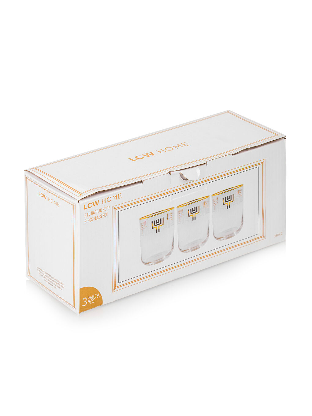 Printed Glass Set 3-pack 350 ml -S5HG15Z8-LUL