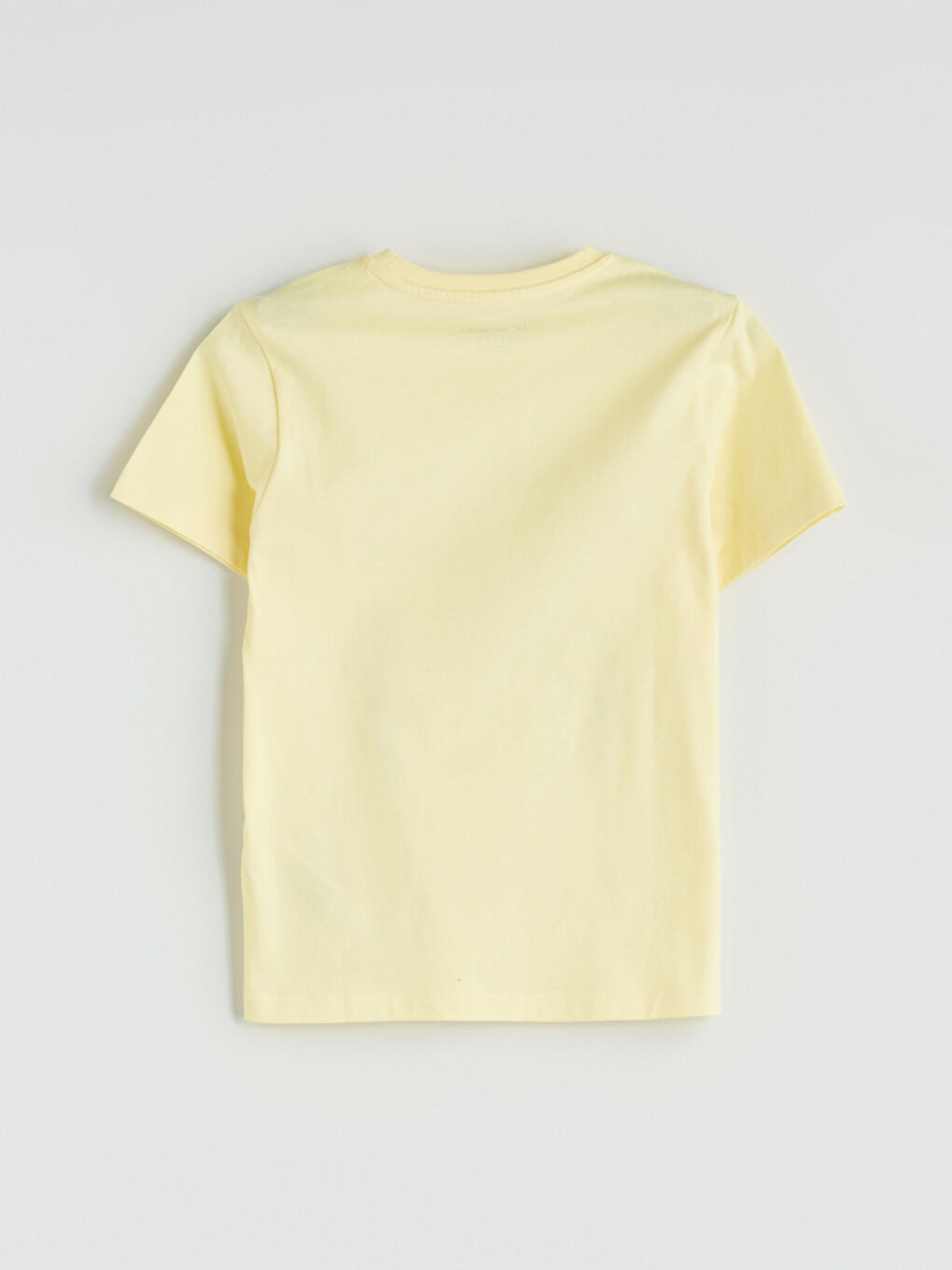 Sarı Bisiklet Yaka Baskılı Erkek Çocuk Pijama Üst-2