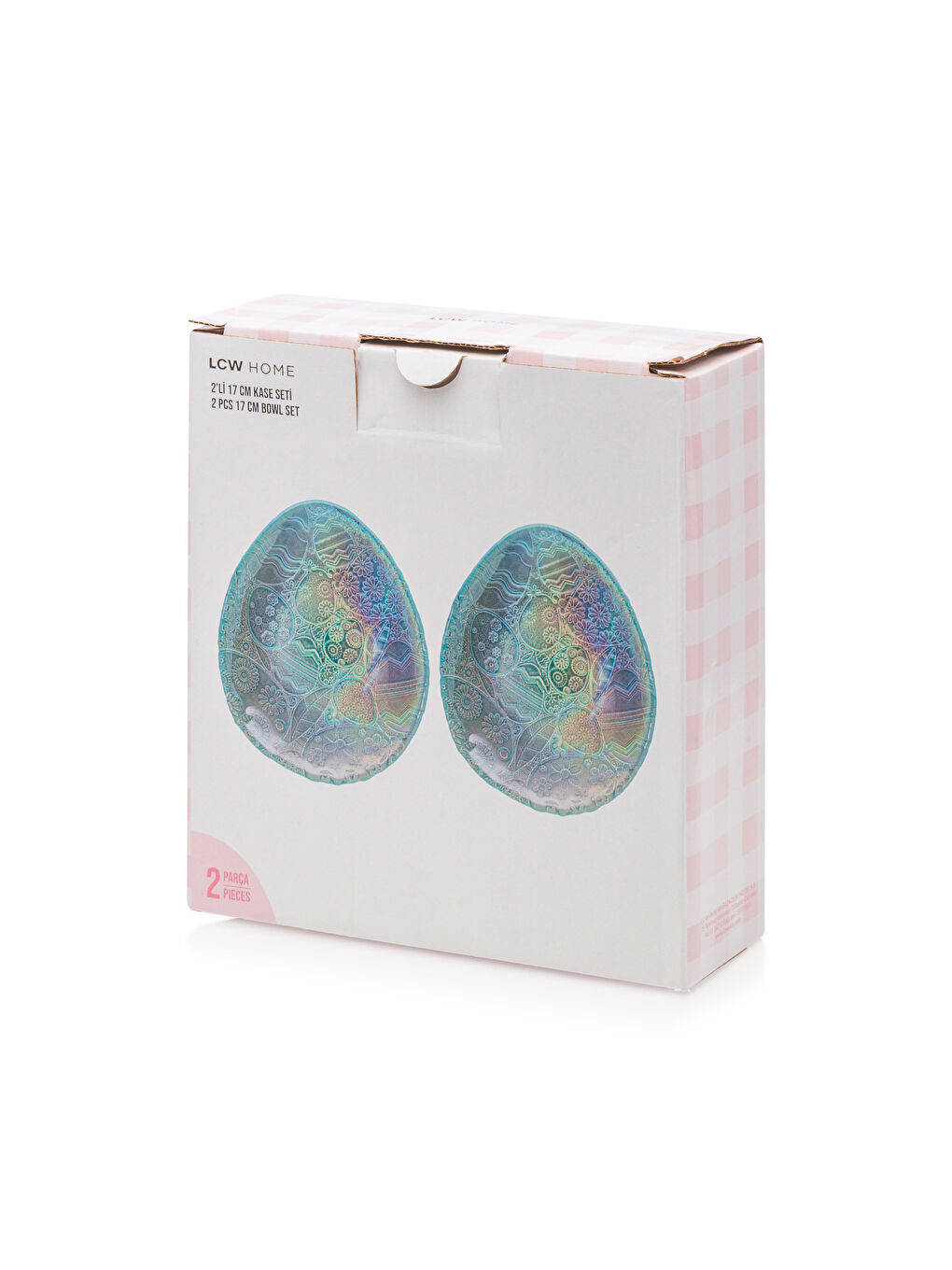 Činija sa figuricom jajeta set od 2 kom - 17 cm -S5HN81Z8-YBK