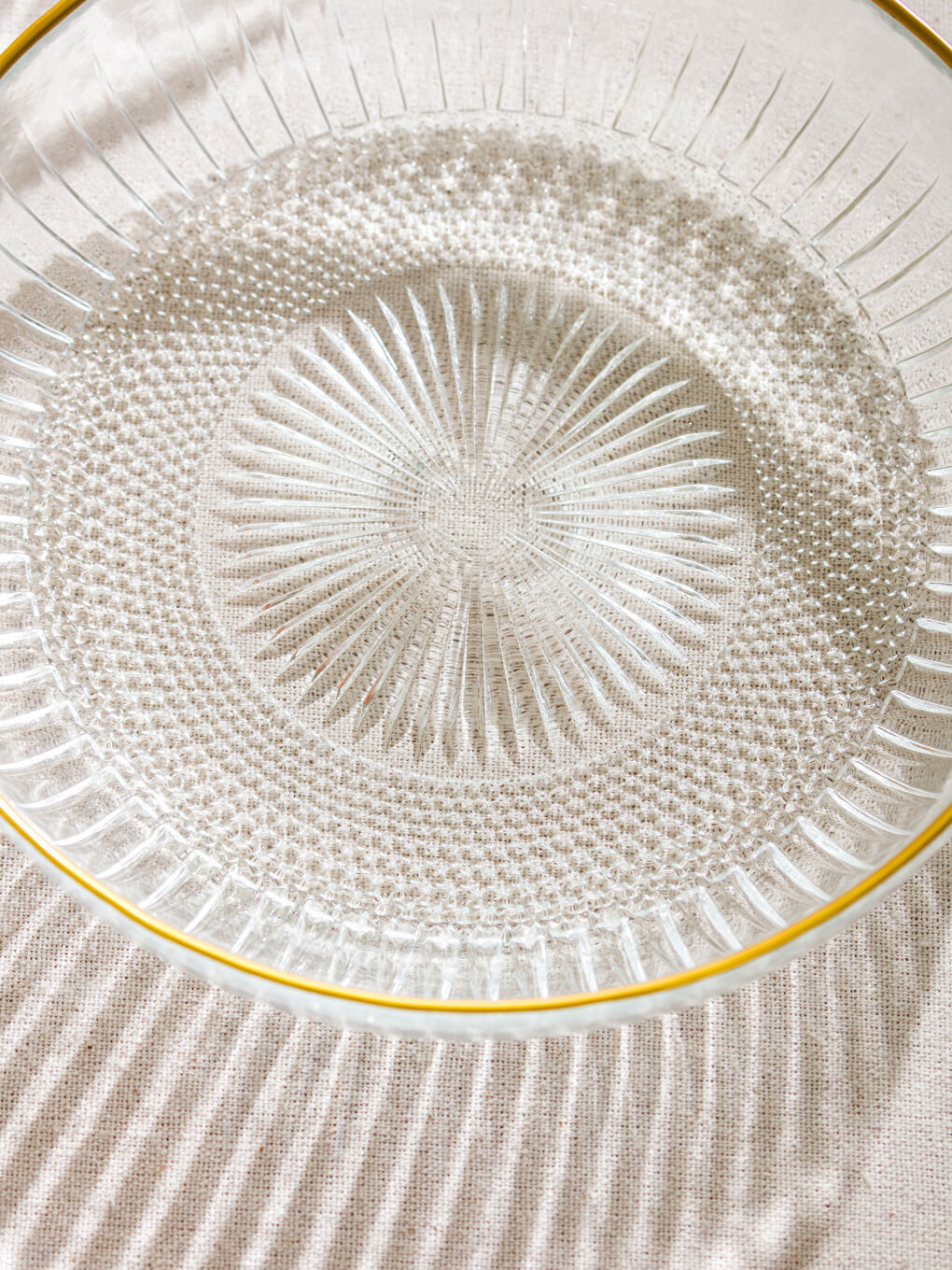 Decorative Glass Bowl Set of 2 21 cm -S5HQ38Z8-Q57
