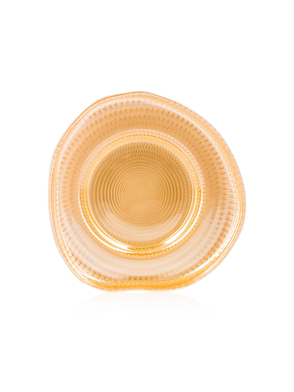 Patterned Glass Tea Plate Set of 6 -S5HQ41Z8-VA1