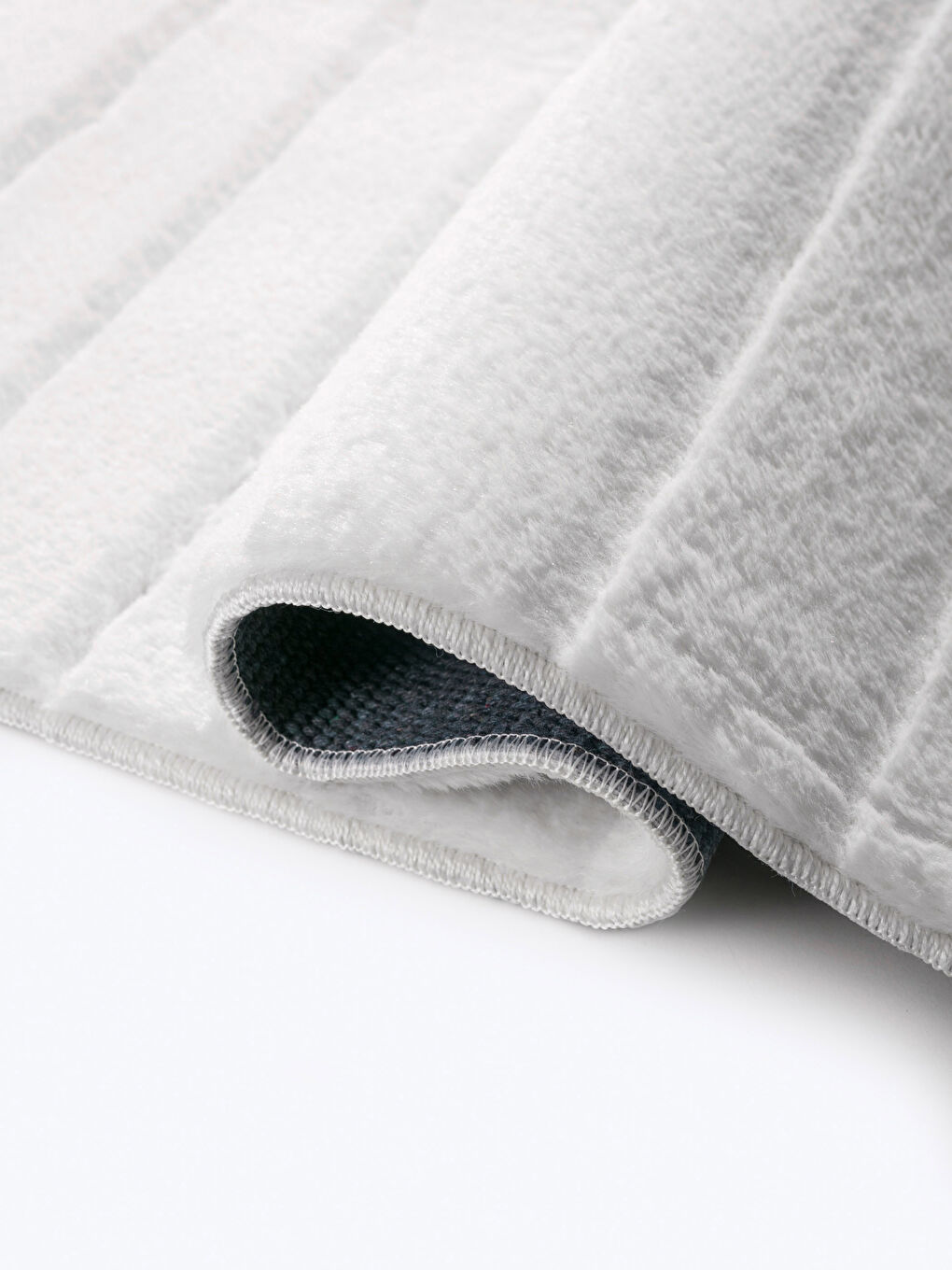 LCW HOME Ekru Pelüş Banyo Paspası 50x80 cm - 3