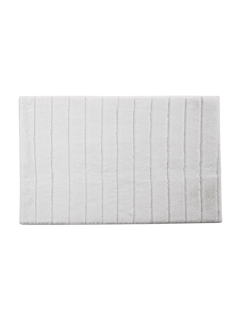 LCW HOME Ekru Pelüş Banyo Paspası 50x80 cm - 5
