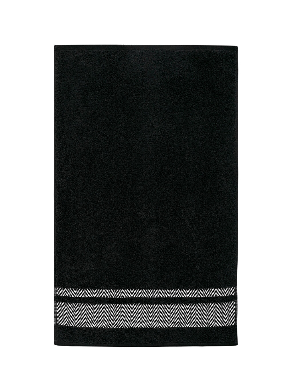 Pamučni peškir za lice sa prugastim vezom, 50x80 cm -S5HT95Z8-J0F