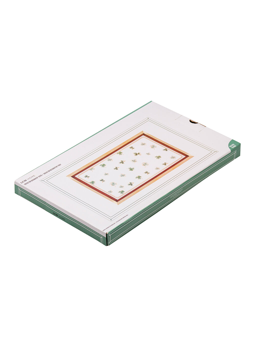 LCW HOME Tacna Dekorativna Štampana Detelina 30 cm -S5HV23Z8-M0T