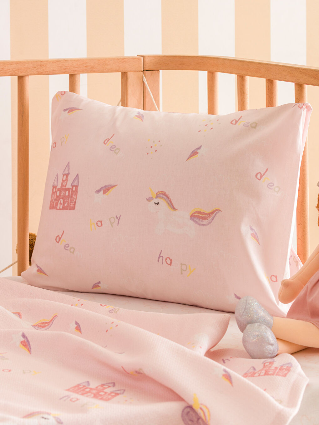 LCW HOME Karişik Baskılı Bebek Pike Takımı - 1