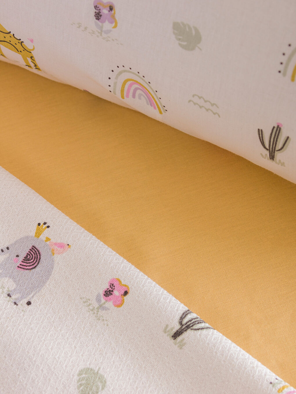 Karışık Baskılı Bebek Pike Takımı-3