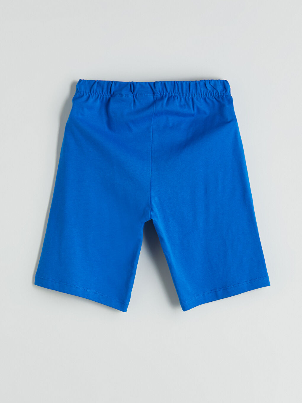 Mavi Beli Lastikli Baskılı Erkek Çocuk Pijama Alt-2