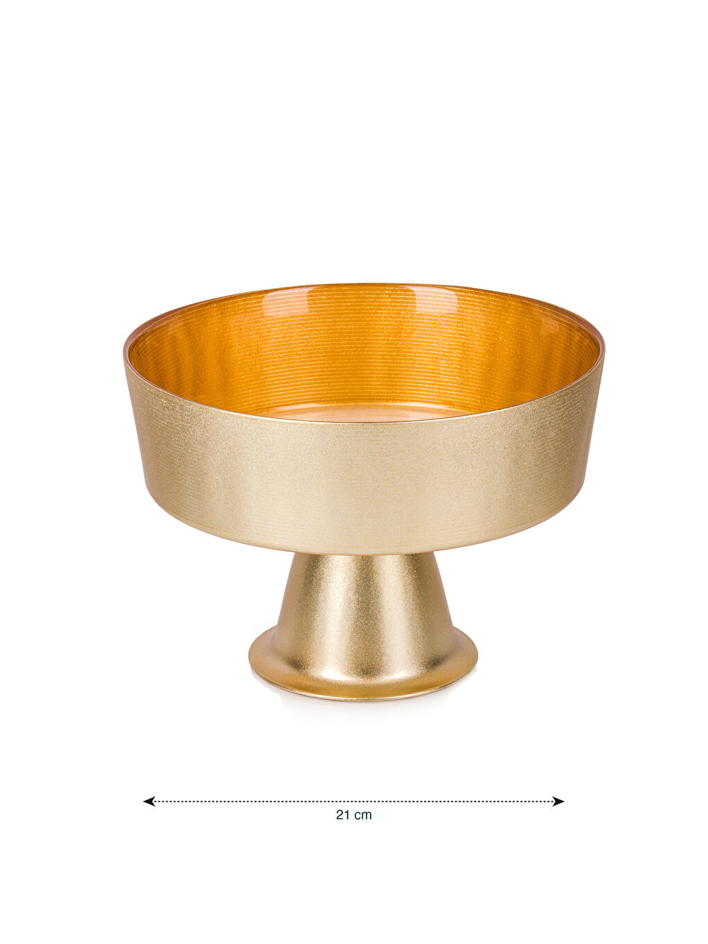 შუშის ფეხიანი ტორტის სტენდი 21 სმ-4