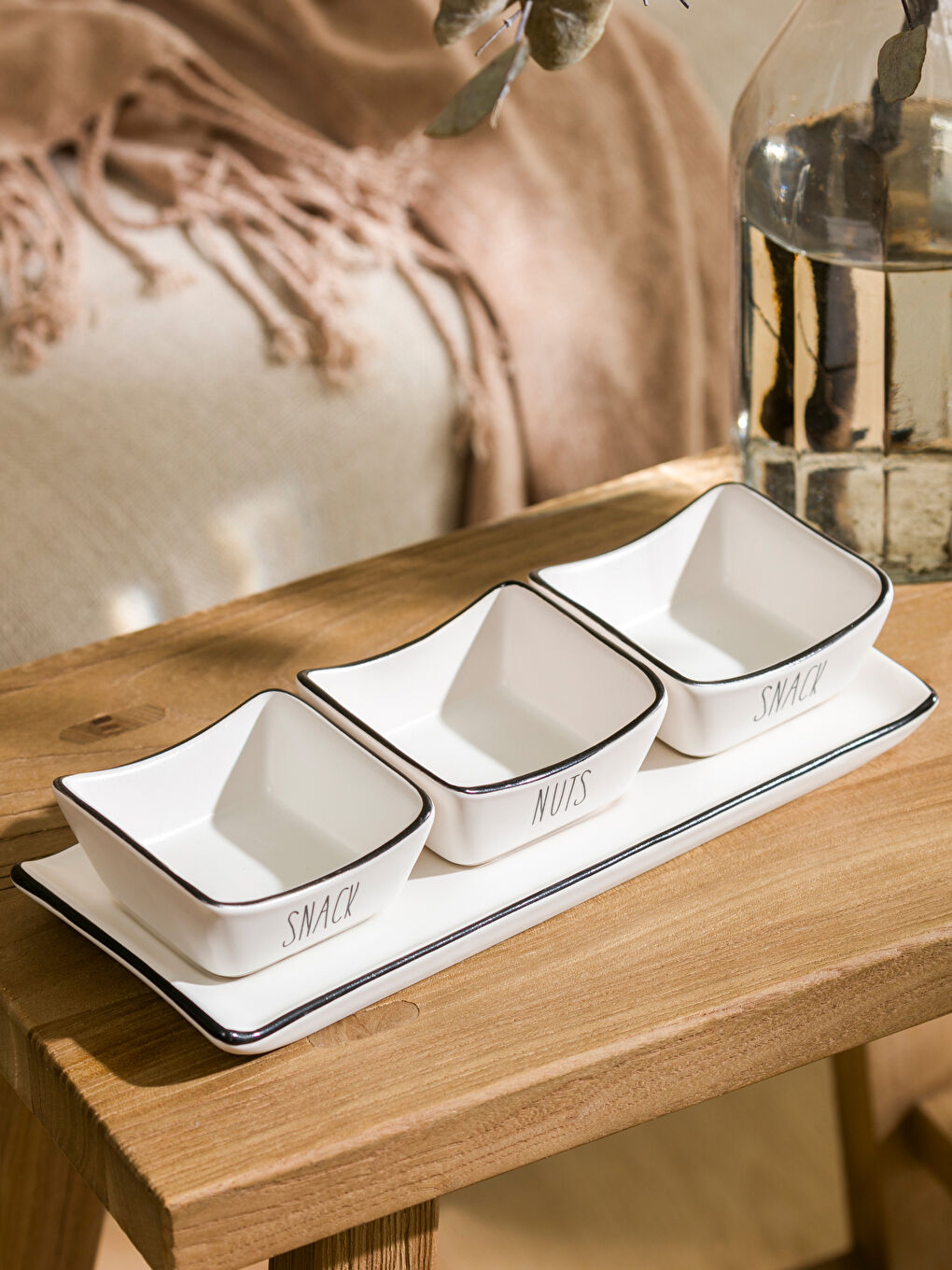 Lcw Home Lot de 4 Bols en Céramique Imprimés -S5I293Z8-J5E