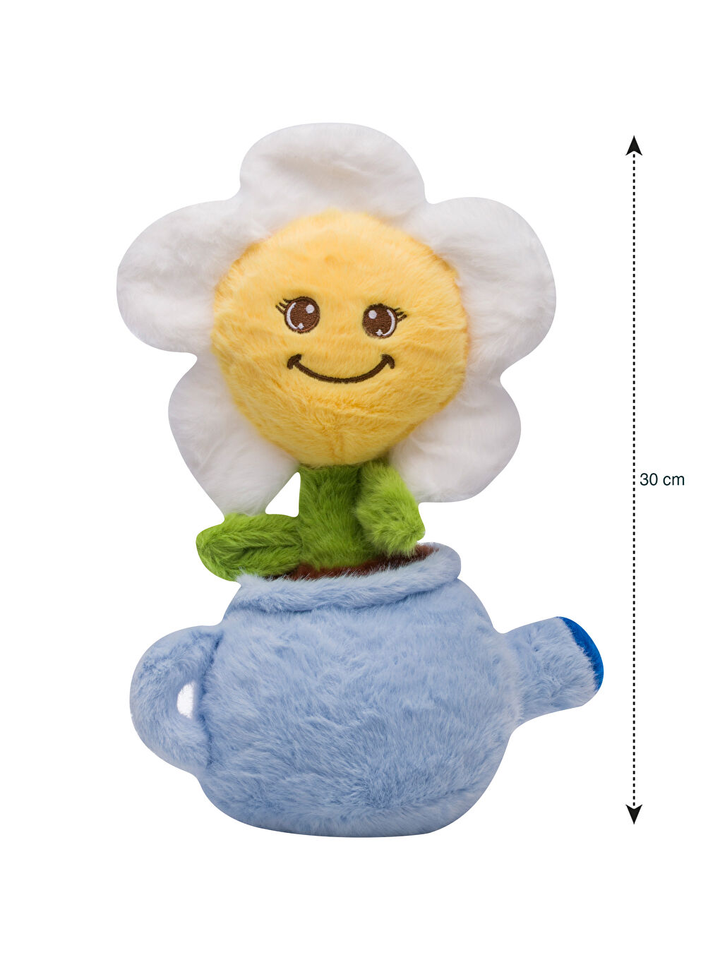 LCW HOME Karışık Saksı Figürlü Pelüş Dekoratif Kırlent 30 Cm - 3
