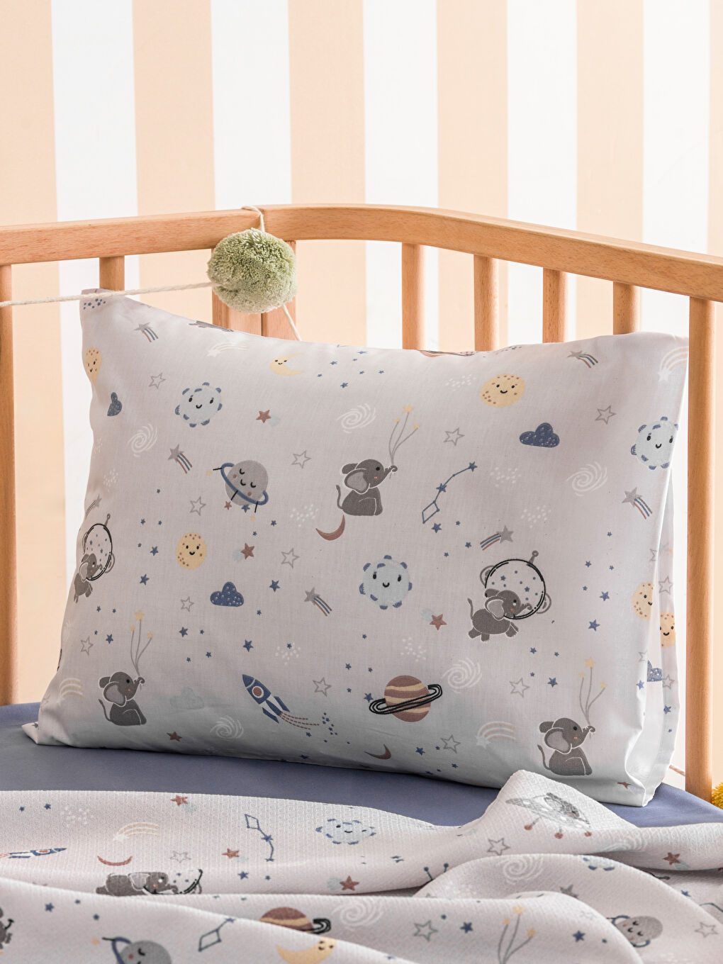LCW HOME Karişik Baskılı Bebek Pike Takımı - 1