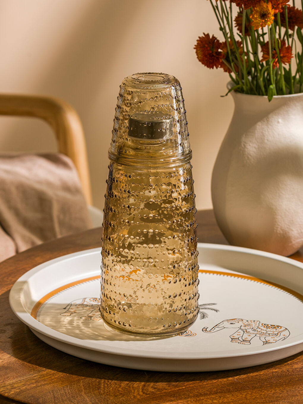 Glass Water Bottle 1030 ml -S5I372Z8-H8F