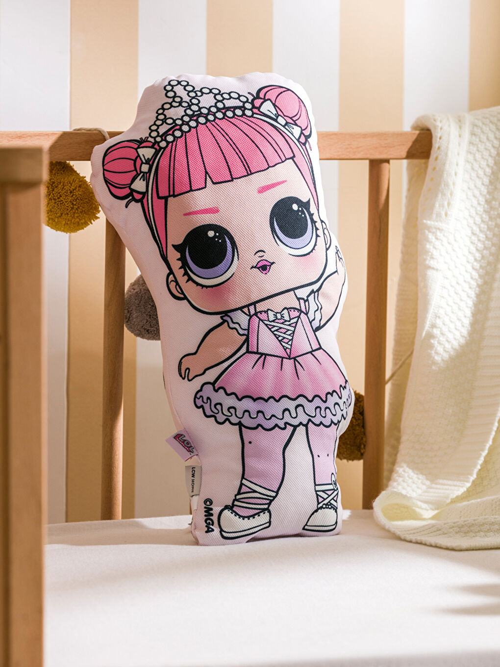 LCW HOME Karışık Lol Bebek Figürlü Pelüş Bebek Kırlent 40 Cm