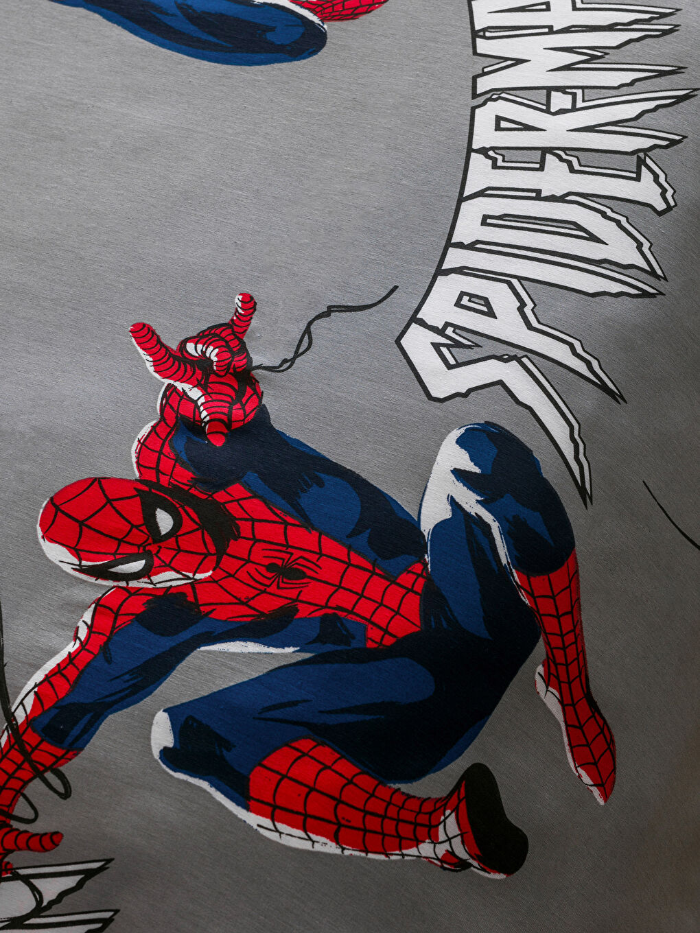 LCW HOME Karişik Spider-Man Baskılı Tek Kişilik Nevresim Seti - 4