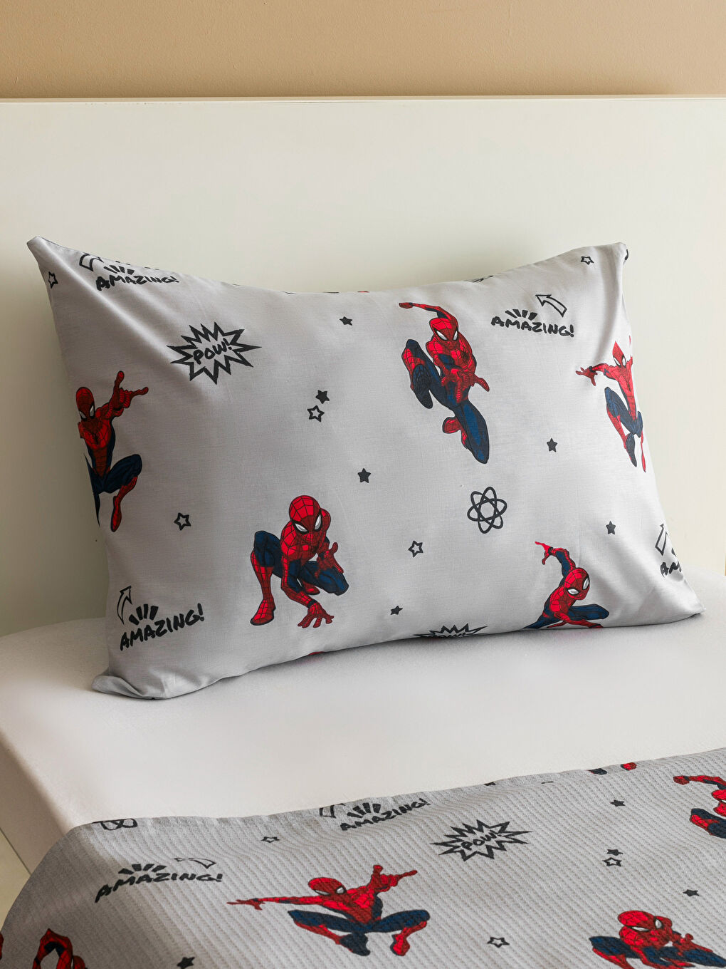 LCW HOME Karişik Spdier-Man Baskılı Çocuk Pike Seti - 2