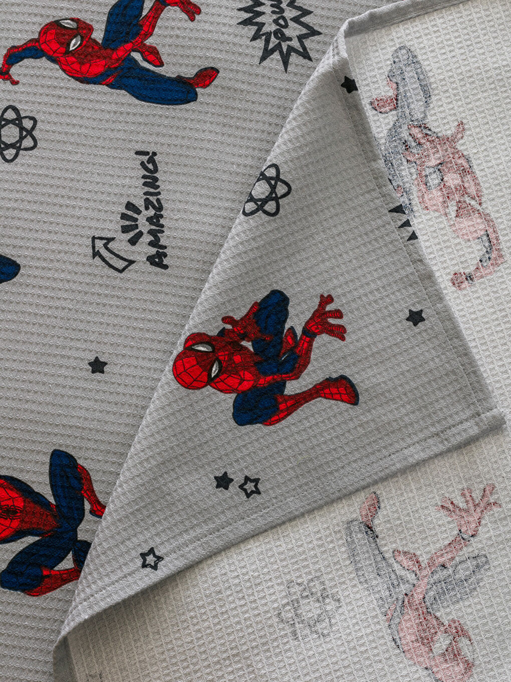 LCW HOME Karişik Spdier-Man Baskılı Çocuk Pike Seti - 5