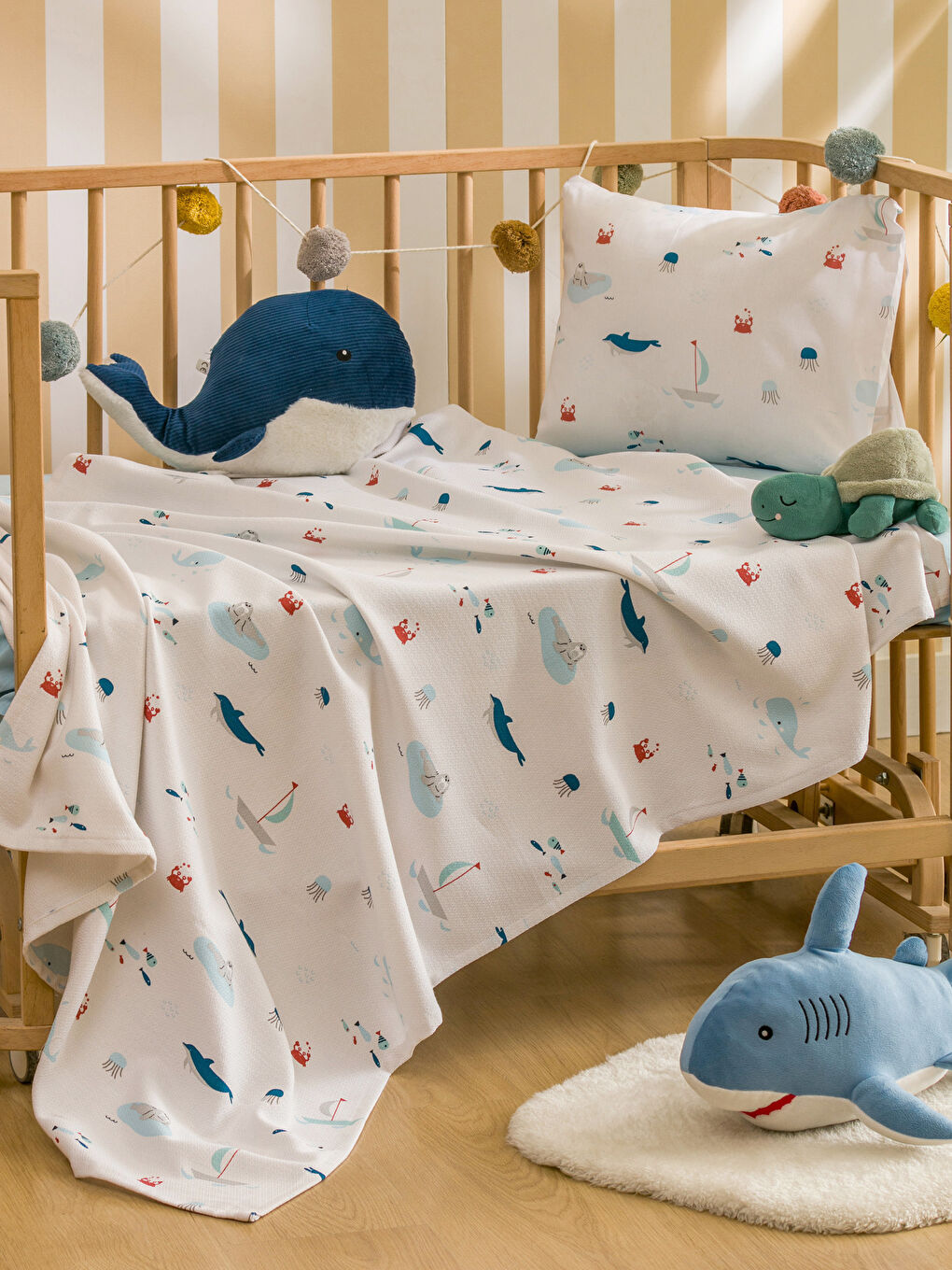 Printed Baby Pique Set -S5I944Z1-F9C