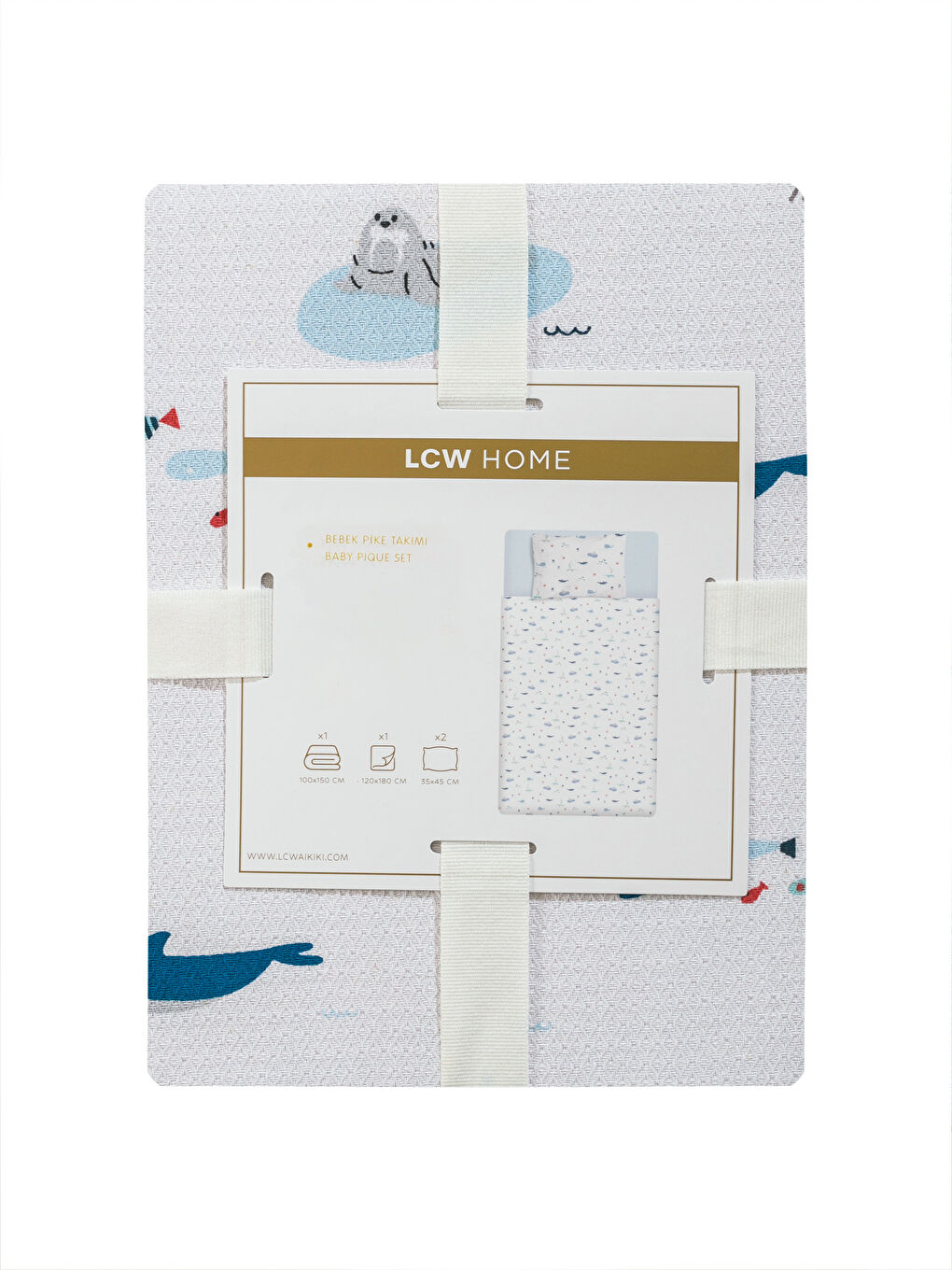 Printed Baby Pique Set -S5I944Z1-F9C