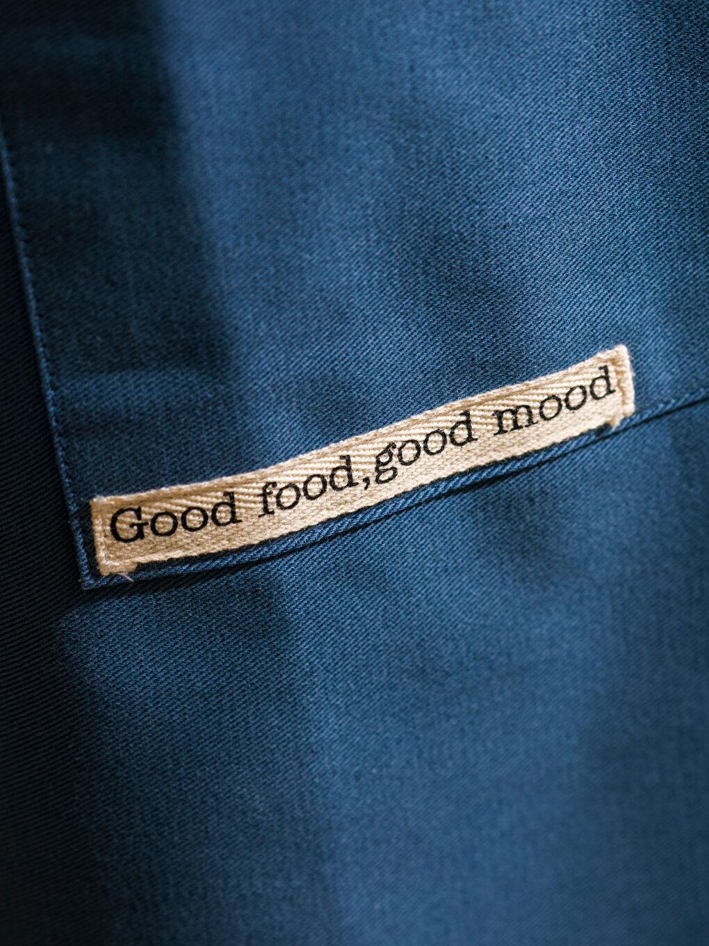 Embroidered Cotton Kitchen Apron -S5IA88Z8-H6C