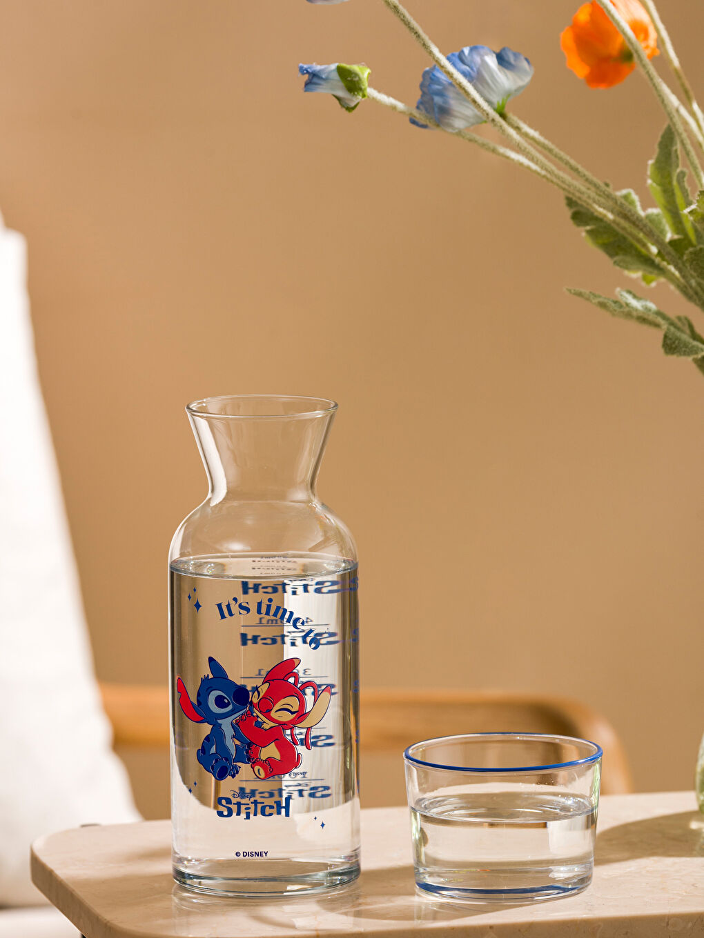 Lilo and Stitch Printed Glass Pitcher 700 ml -S5IC95Z8-F9C