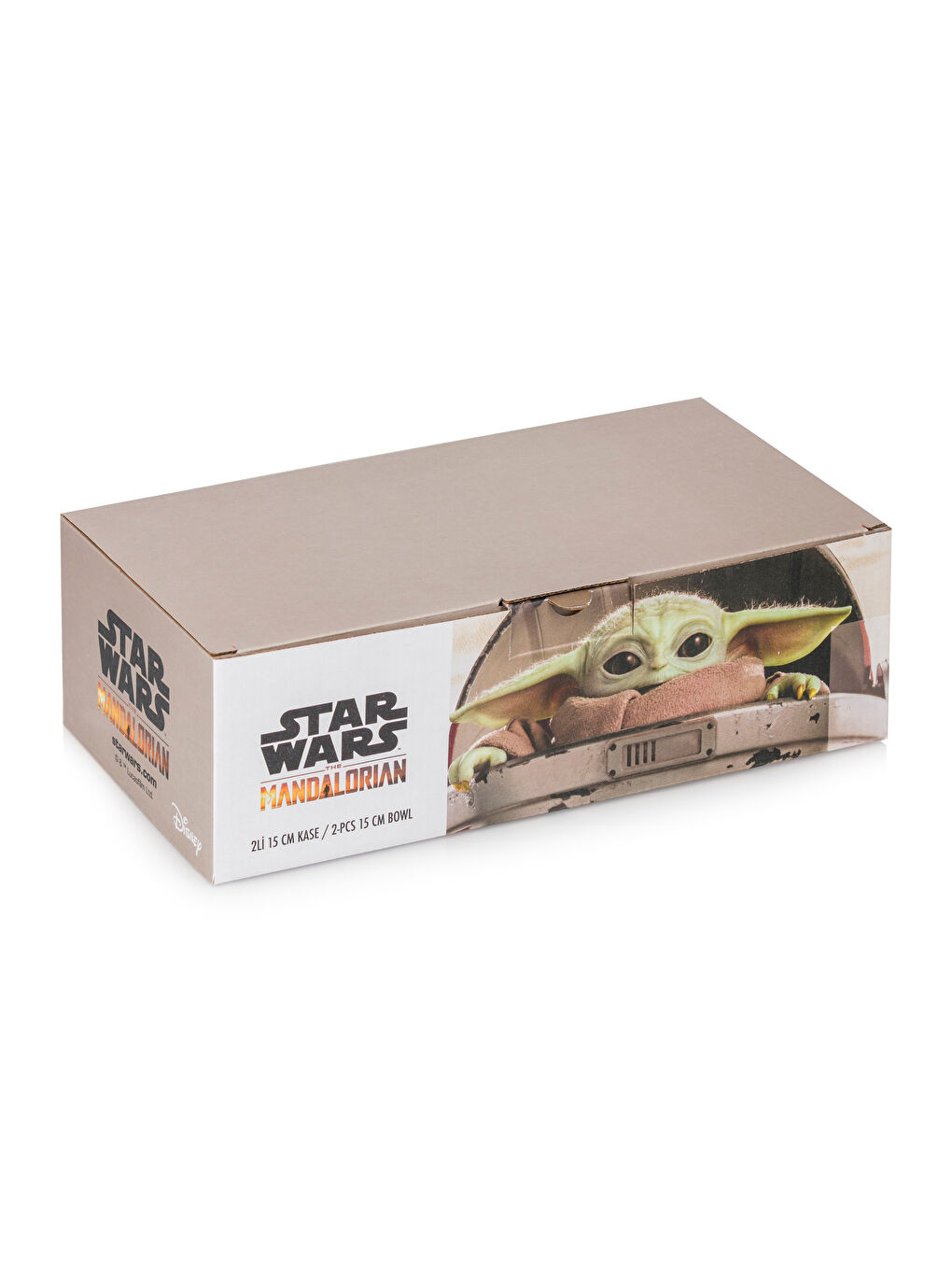 LCW HOME Karişik Yoda Baskılı Seramik Kase 2'li 15 cm - 3
