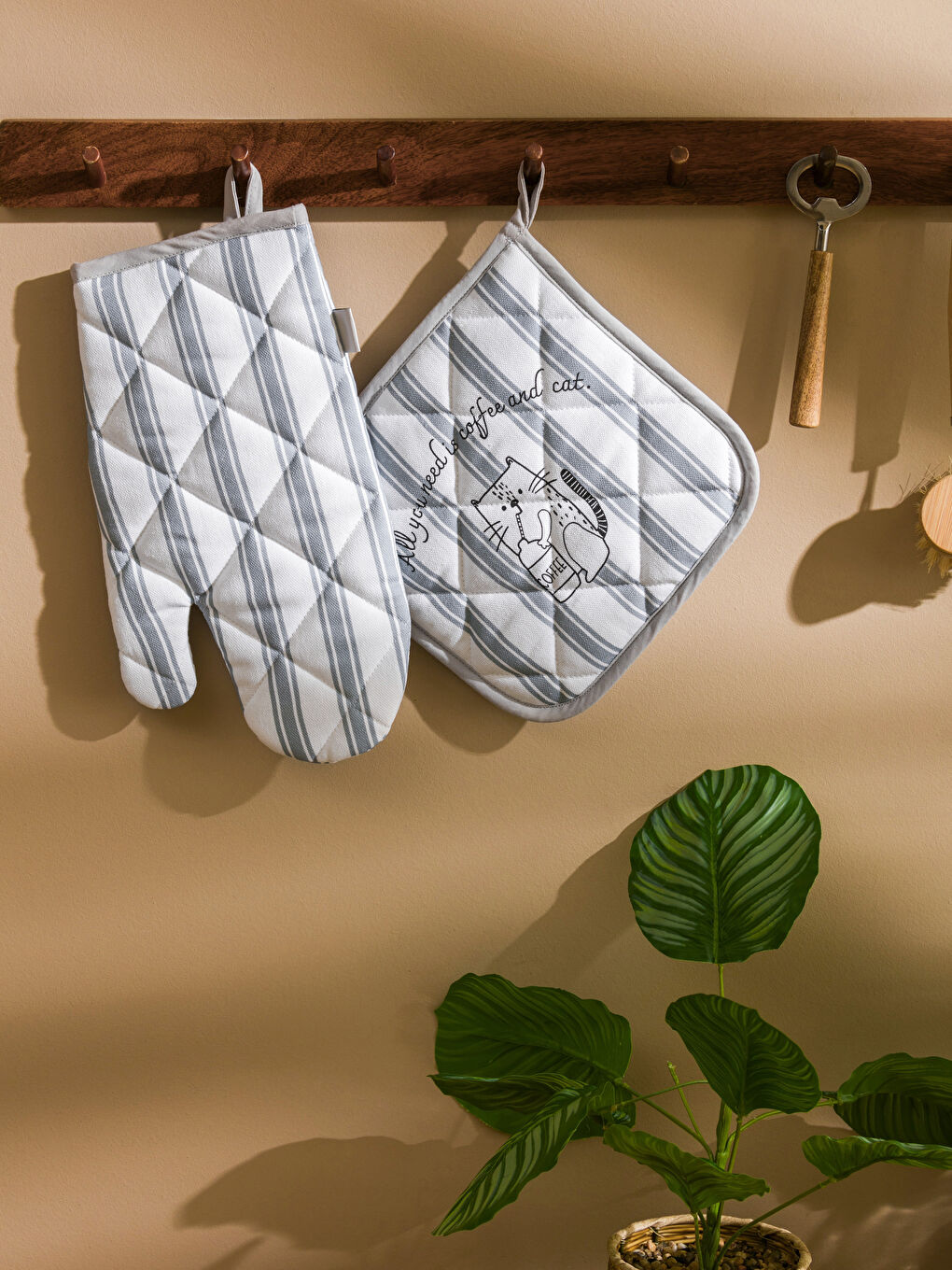Printed Oven Mitt and Pot Holder -S5IH97Z8-LQJ