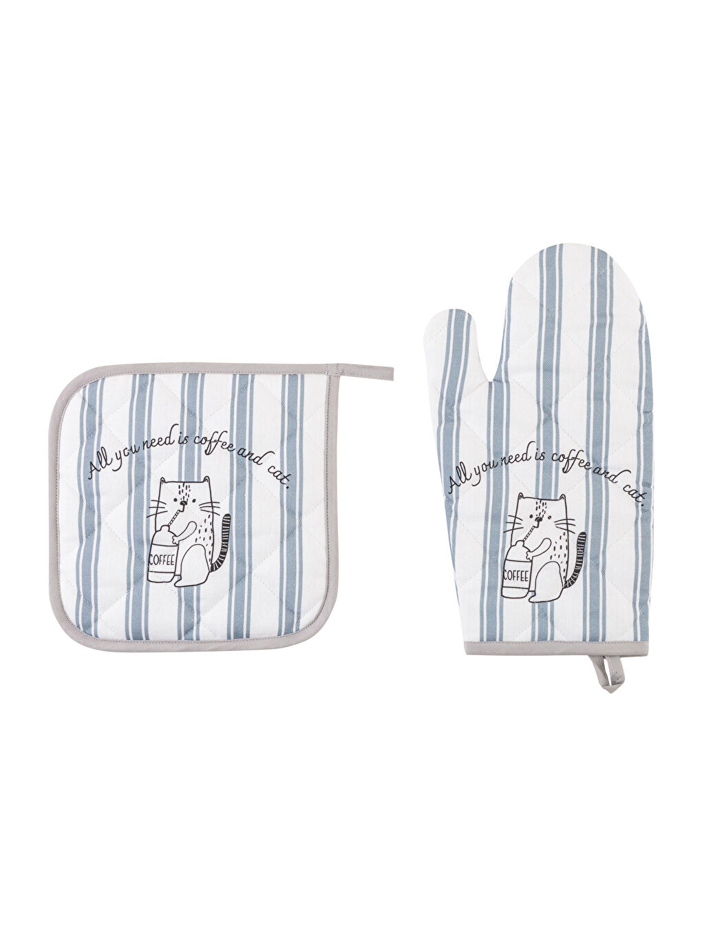 Printed Oven Mitt and Pot Holder -S5IH97Z8-LQJ
