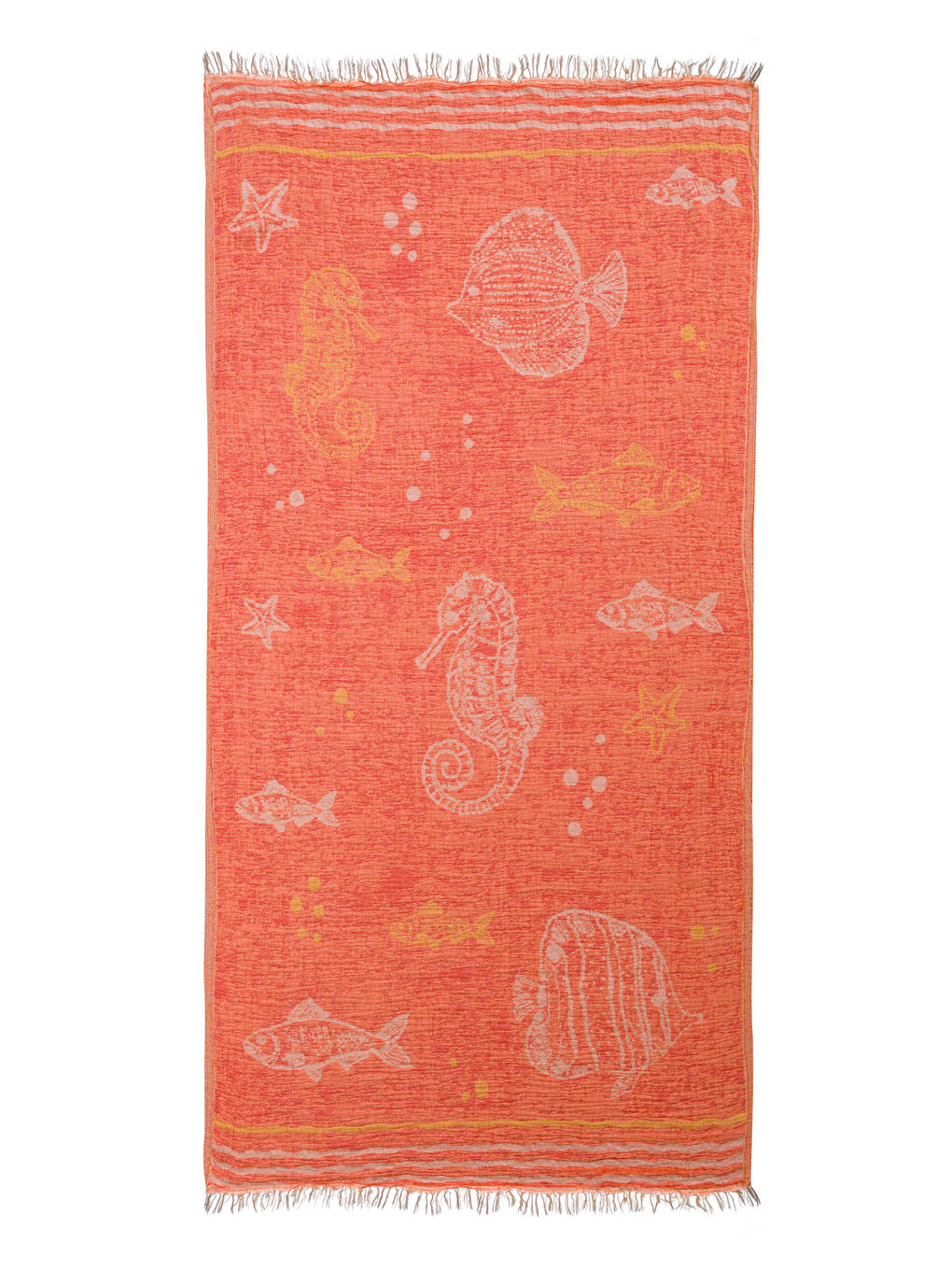 Cotton Women's Turkish Towel 90x165 cm-4