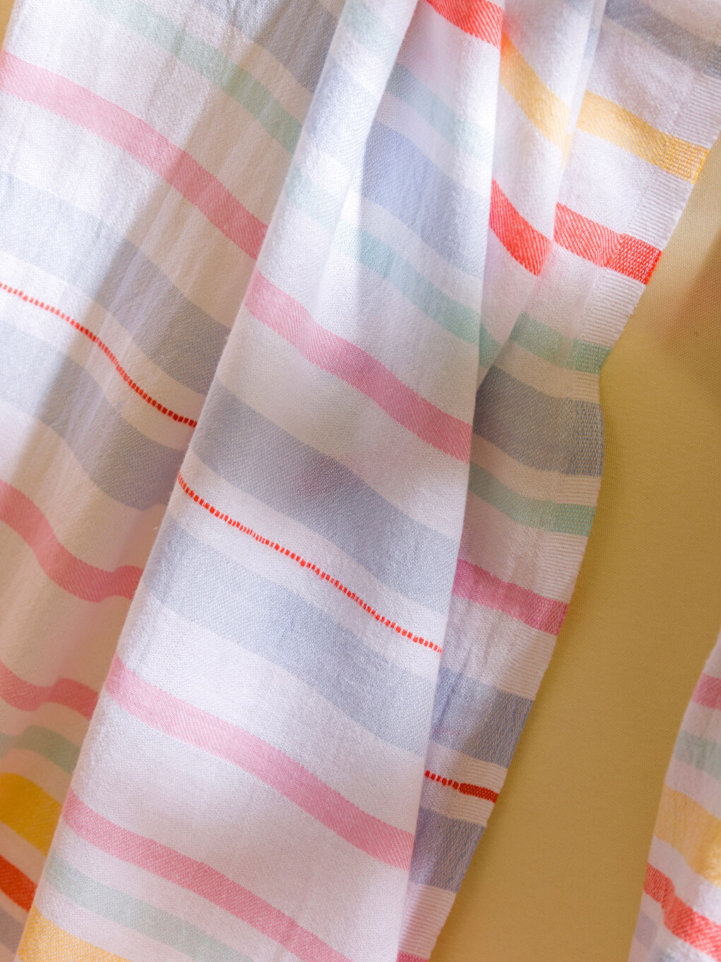 Karışık Çizgi Desenli Peştamal Havlu 90x165 cm-3